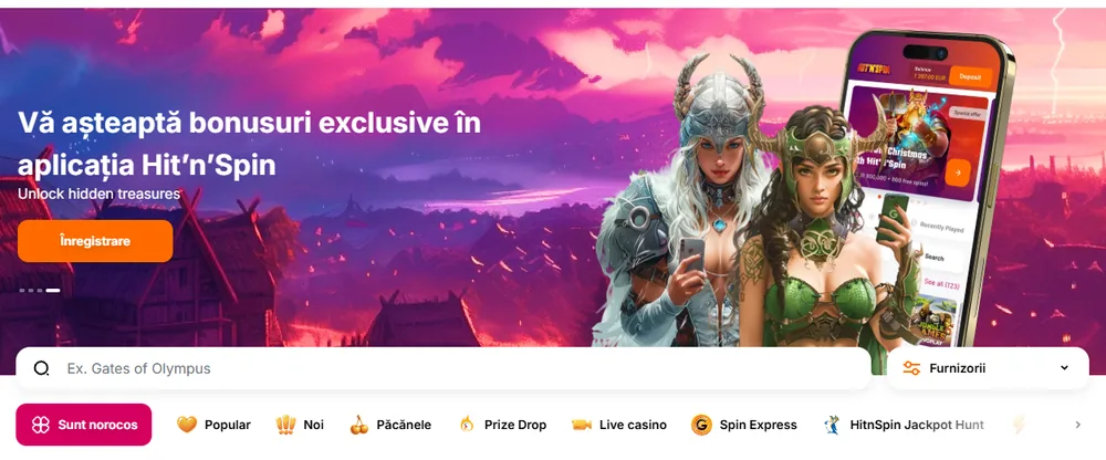 HitNSpin casino Romania